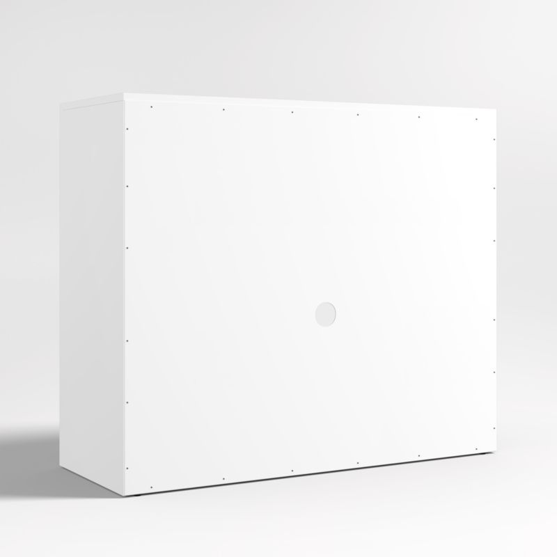 Ever Simple Modular White Wood Kids Bookcase