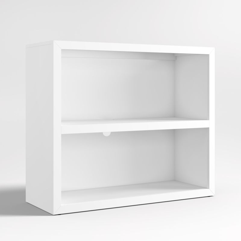 Ever Simple Modular White Wood Kids Bookcase