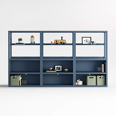 Start modular wall bookcase