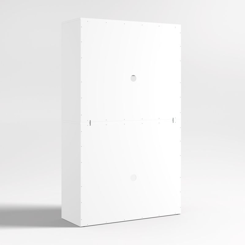 Ever Simple Modular White Wood Kids Open Bookcase - image 5 of 7