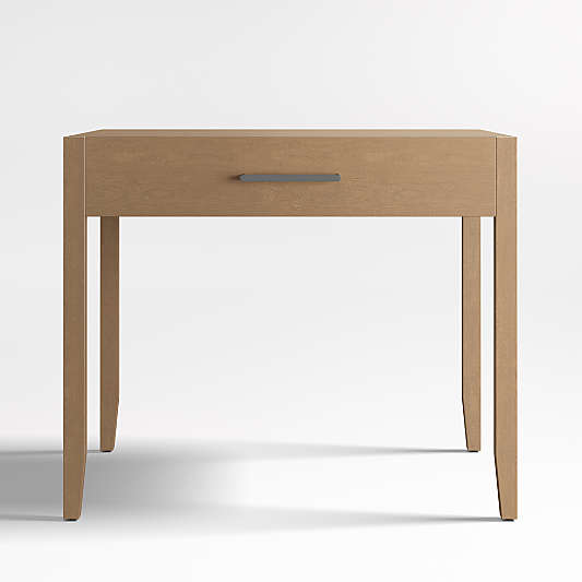 Ever Simple Modular Natural Brown Wood Kids Desk with Drawer