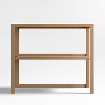 Ever Simple Modular Natural Brown Wood Kids Hutch