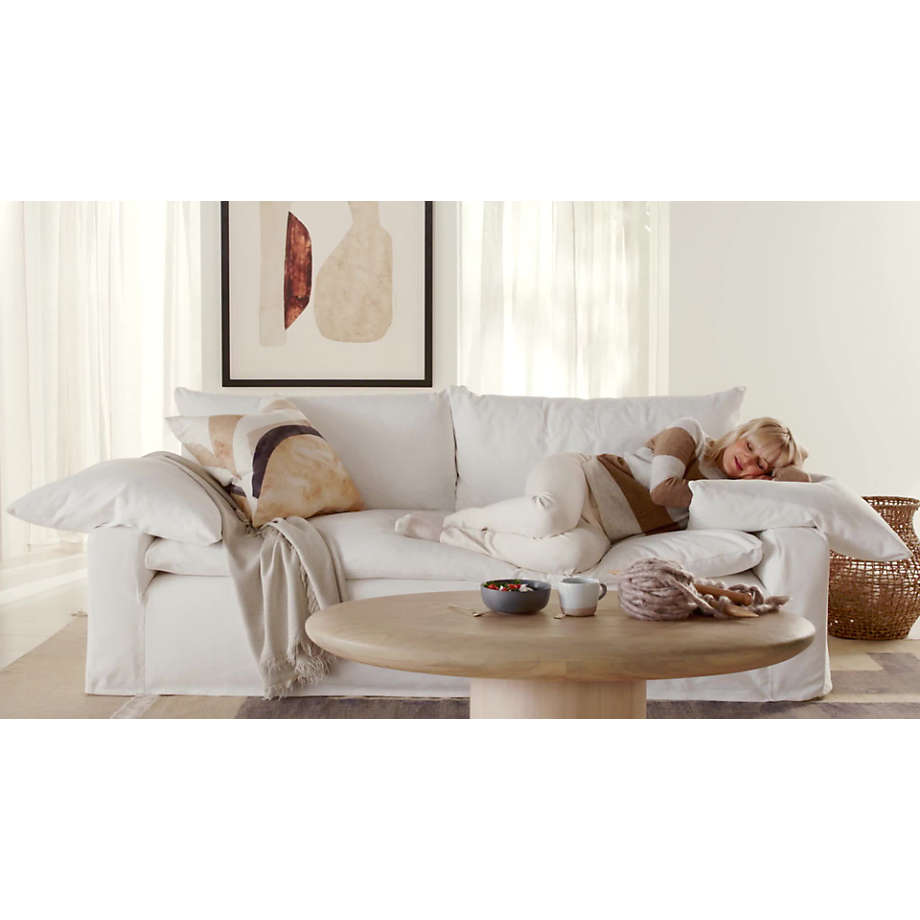Crate and store barrel ever sofa