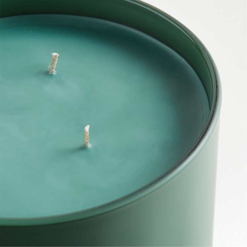 Monochrome No. 03 Evergreen 3-Wick Scented Candle - Eucalyptus, Balsam and Winterberry - image 6 of 7