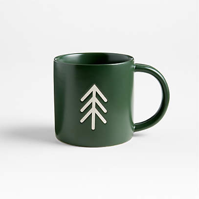 Signature Glass Coffee Cup Green