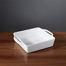 Aspen Square Porcelain Baking Dish | Crate & Barrel
