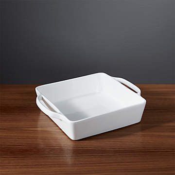 Emile Henry Pearl Gray 9x9 Square Baker + Reviews