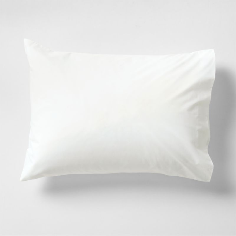 Everyday Organic Cotton Percale Crisp White Standard Bed Pillow Sham