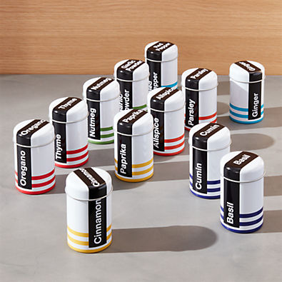 View Everyday Spice Shakers Set of 12 details