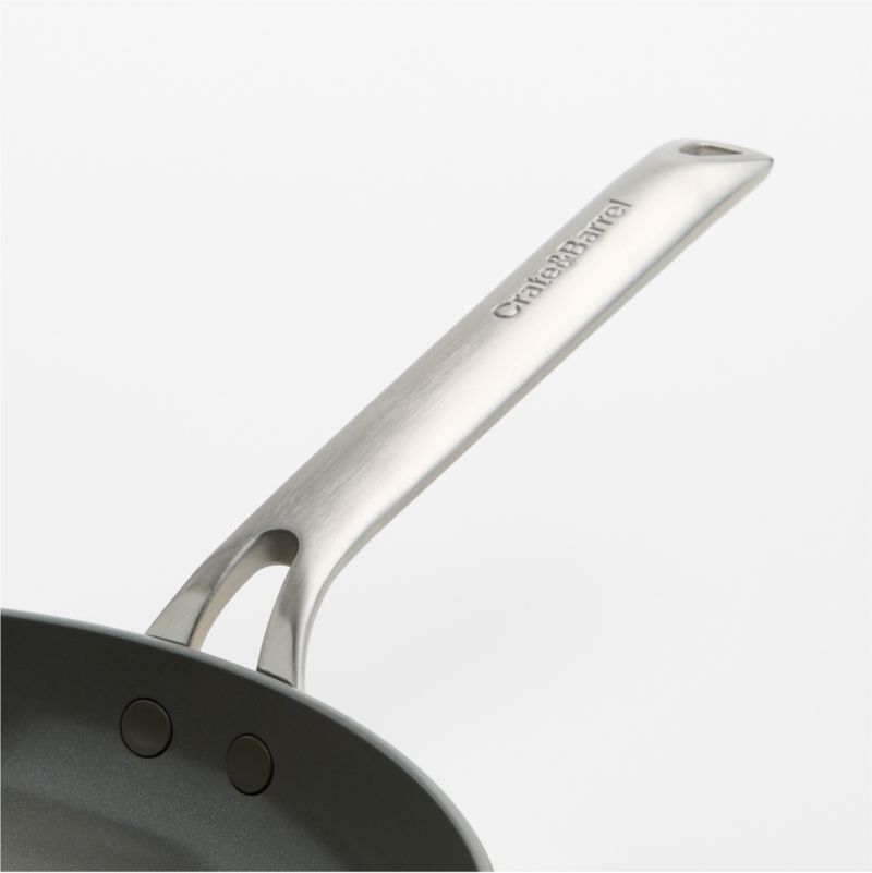 Crate & Barrel EvenCook Ceramic ™ Rosemary Nonstick Fry Pans, Set of 2 - image 2 of 3