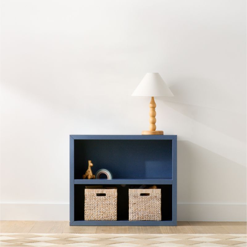 Ever Simple 36" Modular Slate Blue Wood Kids Bookcase - image 2 of 7