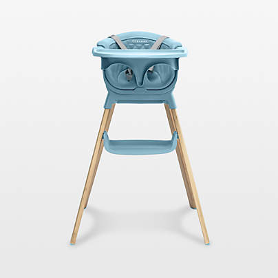 Evrloop Nantucket Blue 3-in-1 Convertible Baby High Chair