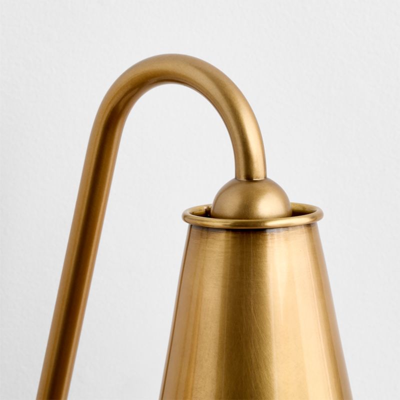 Everton Real Brass Wall Sconce Shades Set of 2 - image 5 of 6