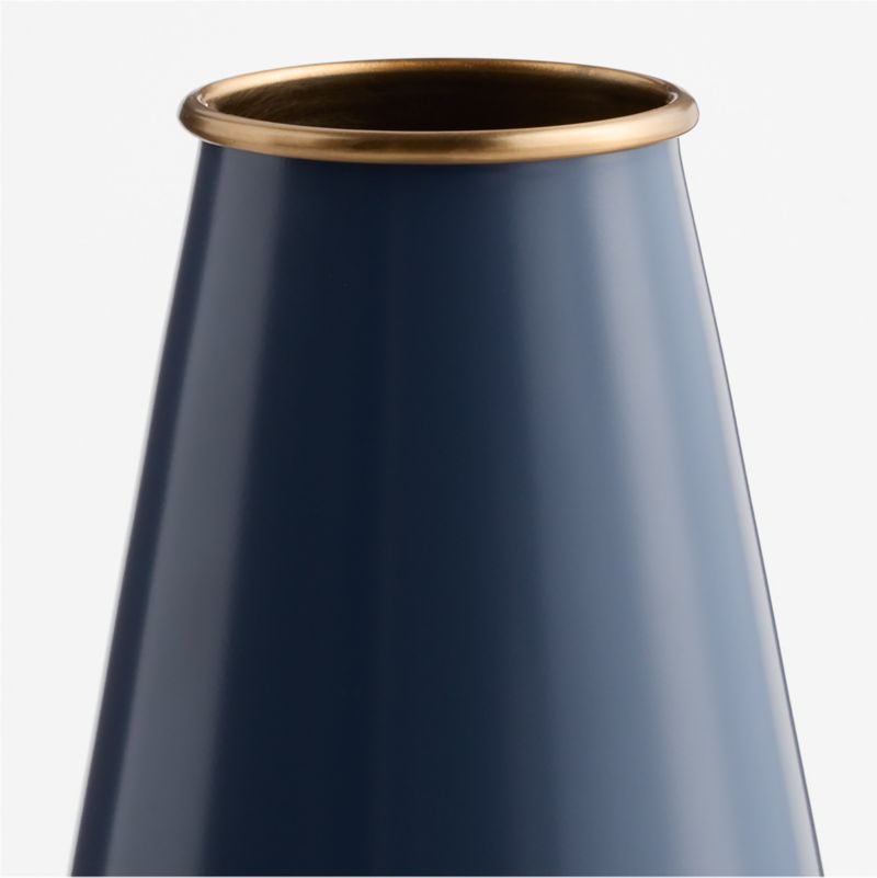 Everton Navy Metal Wall Sconce Shades Set of 2 - image 4 of 7