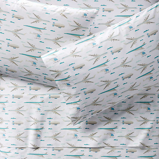 Organic Explorer Kids Full Sheet Set