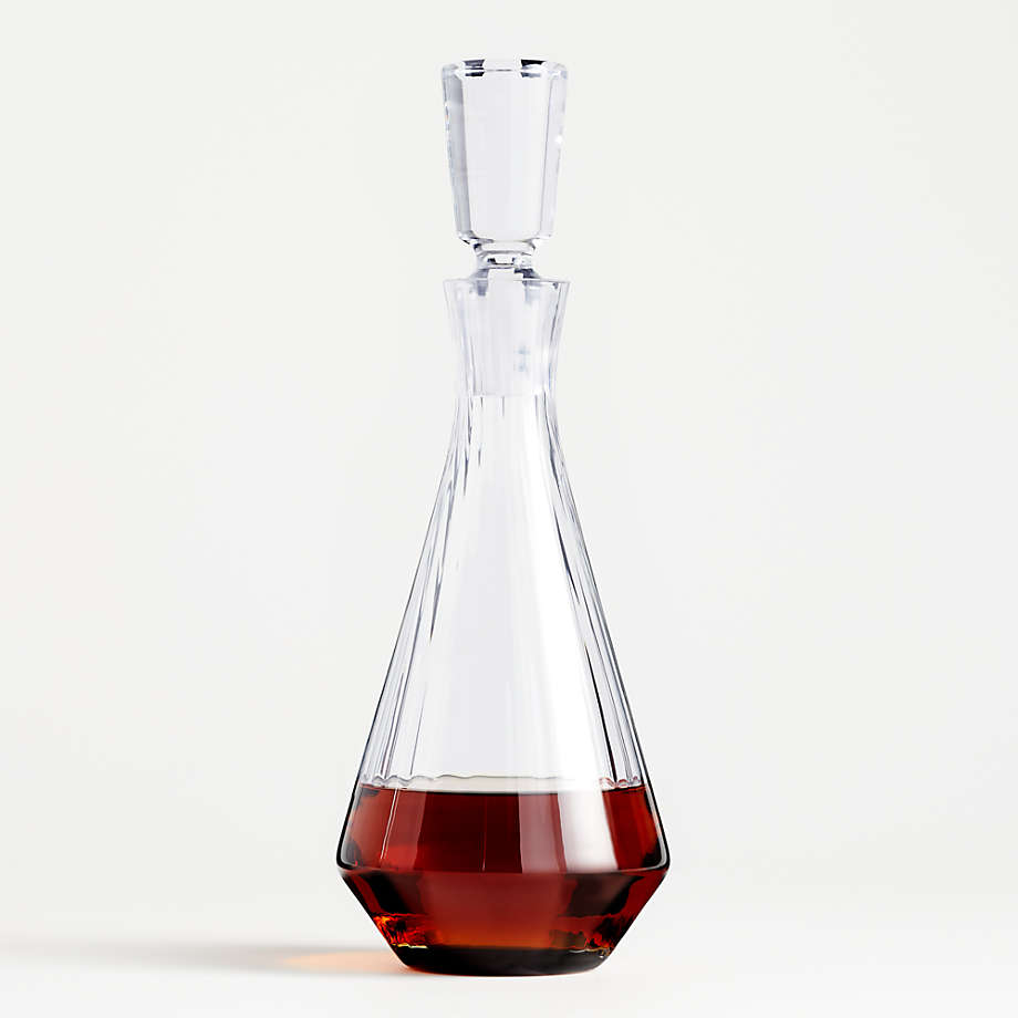 Ezra Optic Decanter + Reviews | Crate & Barrel