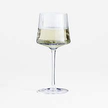 Ezra 7-Oz. Optic White Wine Glass + Reviews | Crate & Barrel