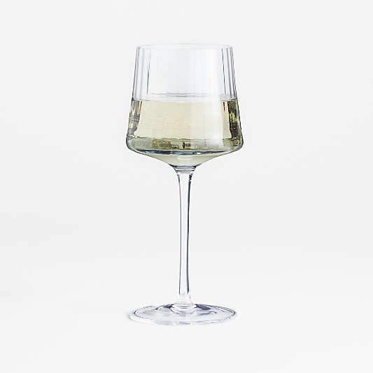 Ezra 7-Oz. Optic White Wine Glass