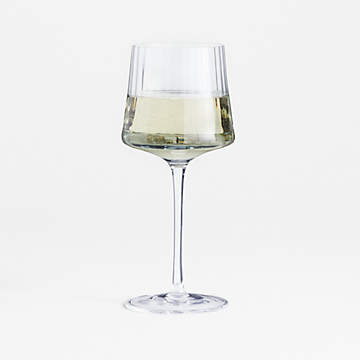 A Coste Etched Wine Glasses by Athena Calderone