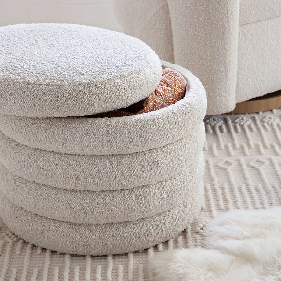 Snoozer Cream Storage Nursery Ottoman by Leanne Ford Reviews