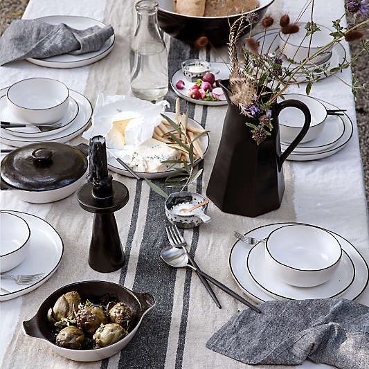 Stevey 103-oz. Black Pitcher by Leanne Ford