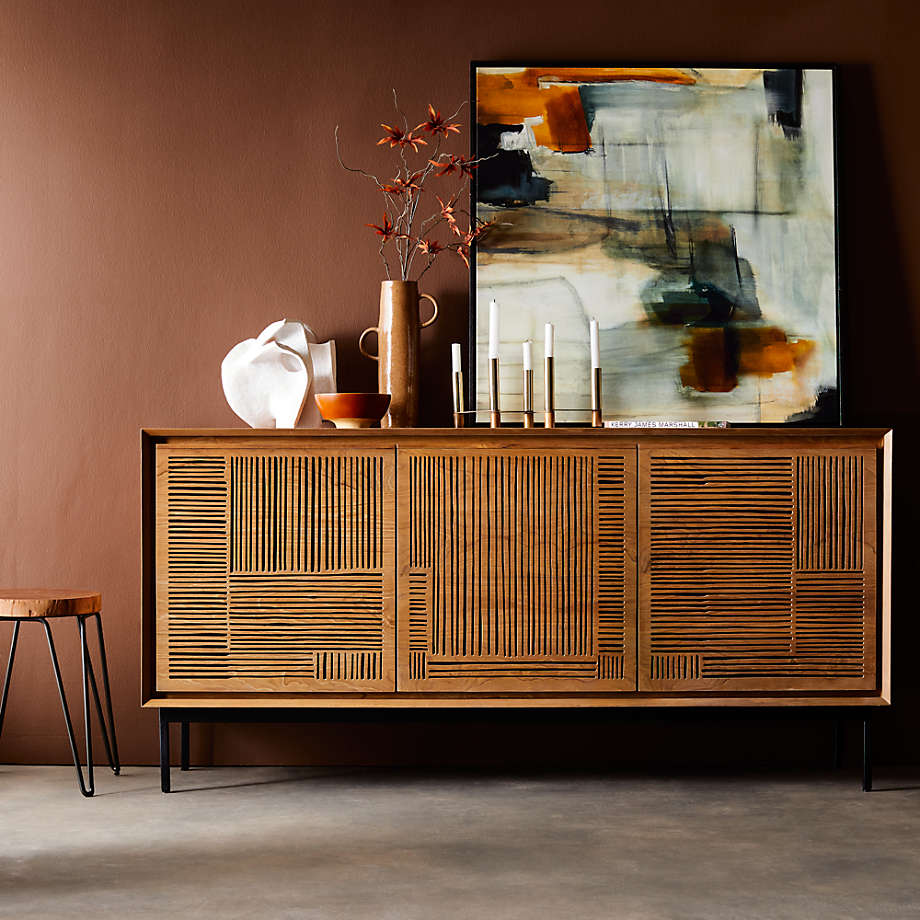 Crate and discount barrel sideboard
