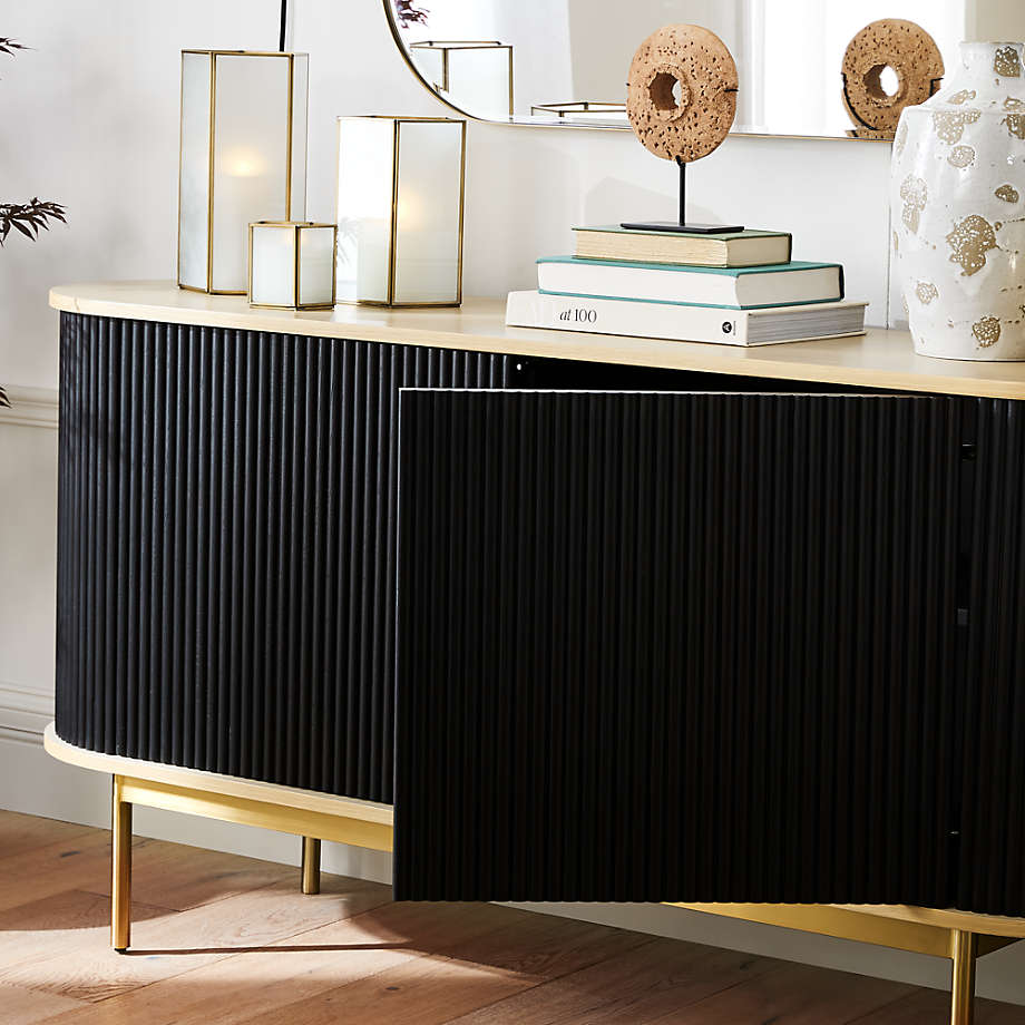 Ribbed sideboard hotsell