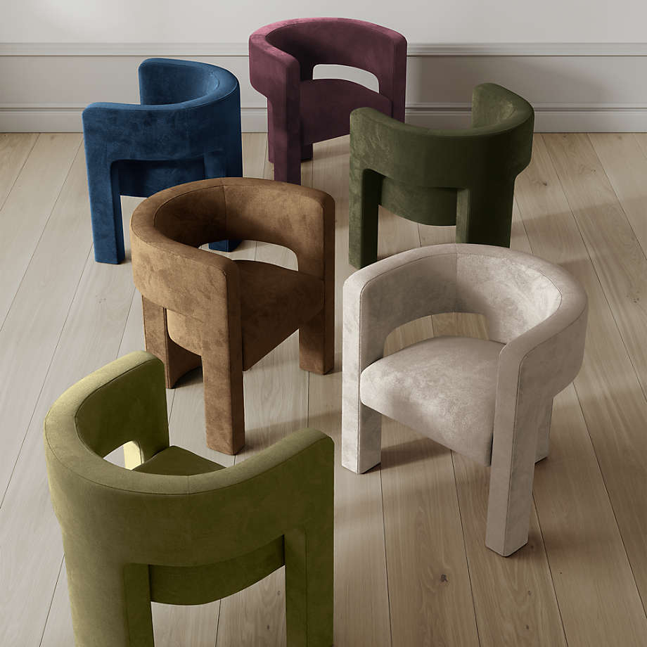 Sculpt chair sales crate and barrel
