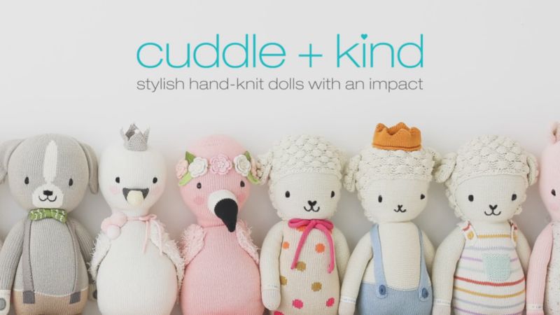 Play Cuddle+Kind Zara Unicorn Yarn Doll - video 1 of 1