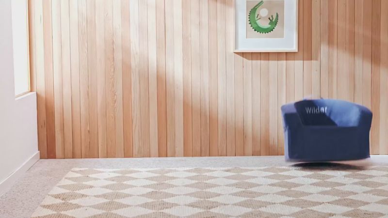 Play Large Lilac Mauve Kids Lounge Barrel Chair Cover - video 1 of 2
