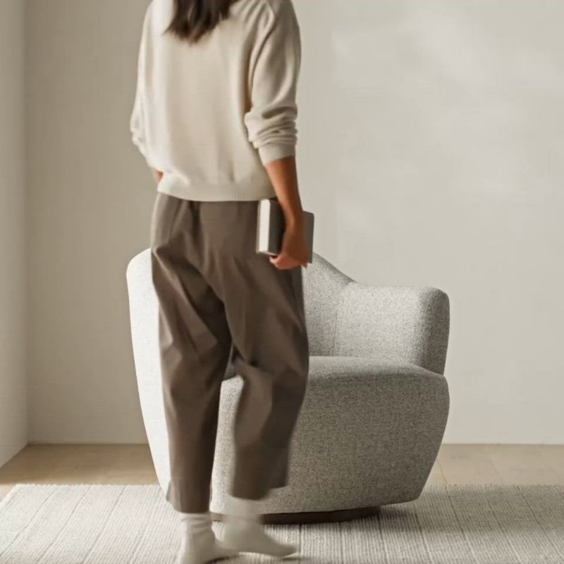 Play Apero Swivel Accent Chair - video 1 of 1