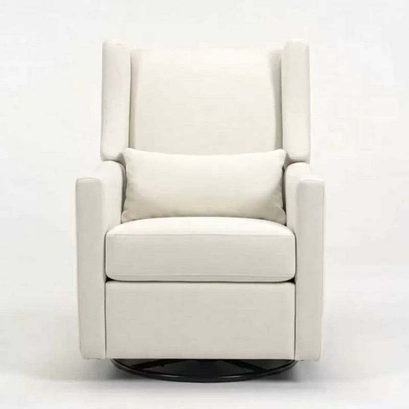 Play Babyletto Kiwi Cream Electronic Swivel Glider Power Recliner Nursery Chair - video 1 of 1