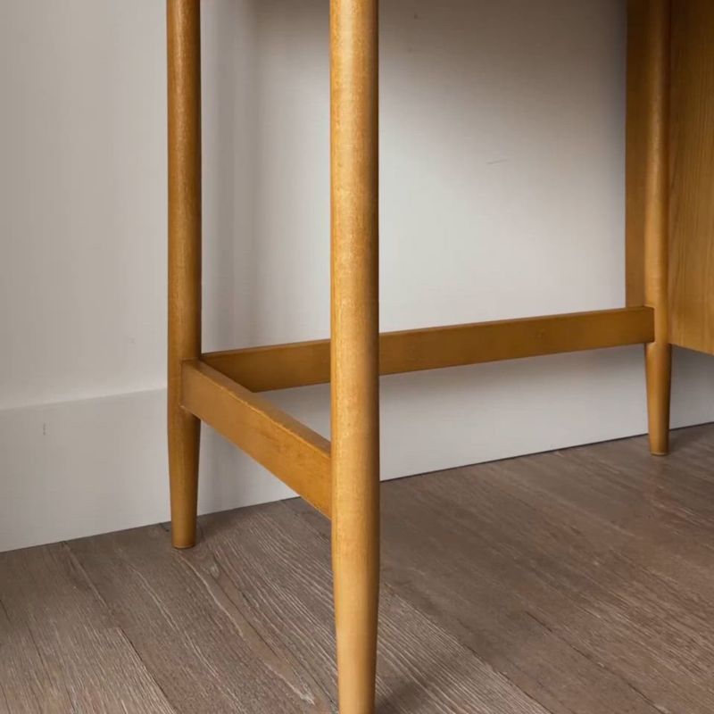 Play Bodie 47" Natural Oak Wood 3-Drawer Kids Desk - video 1 of 2