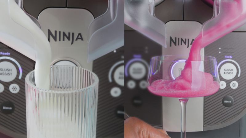 Play Ninja™ SLUSHi Twist™ Professional Frozen Drink Maker in Navy - video 1 of 1
