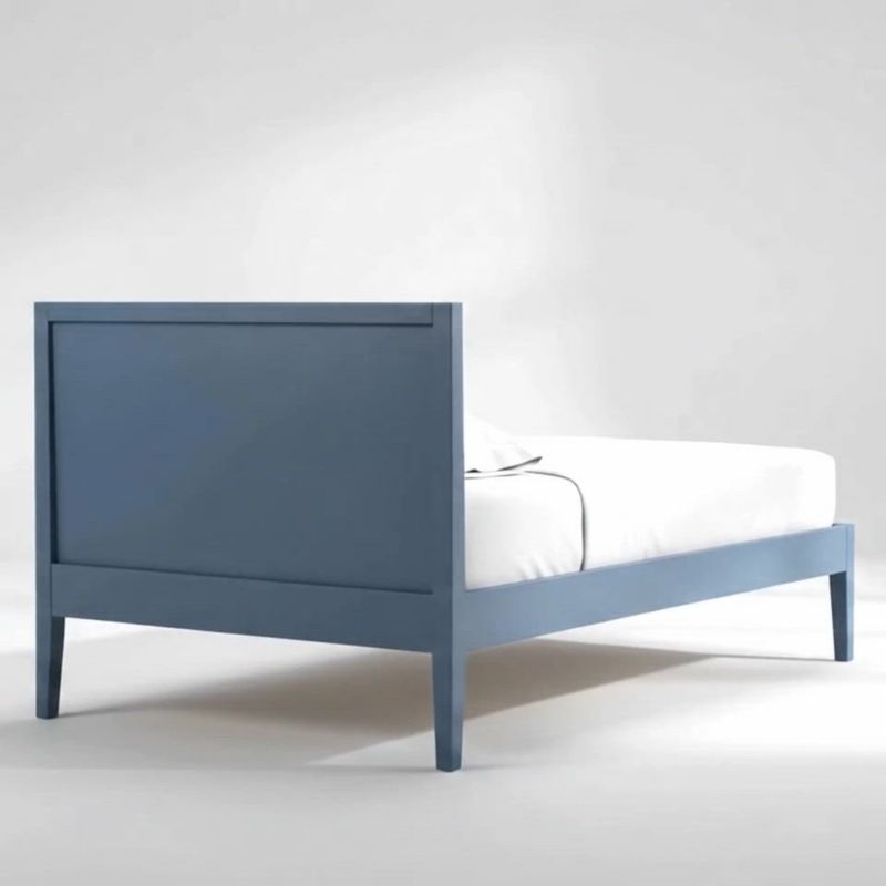 Play Ever Simple Slate Blue Wood Kids Full Bed - video 1 of 1