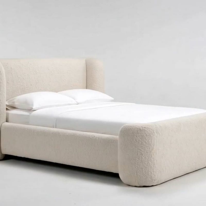 Play Salone Curved Shelter Upholstered King Bed - video 1 of 1