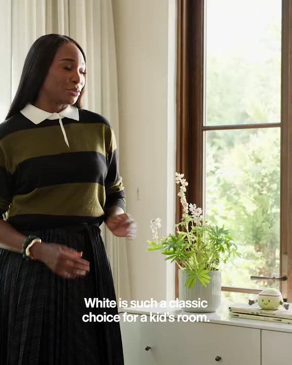 Play Volley Ivory Lacquer Kids Dresser by Venus Williams - video 1 of 1