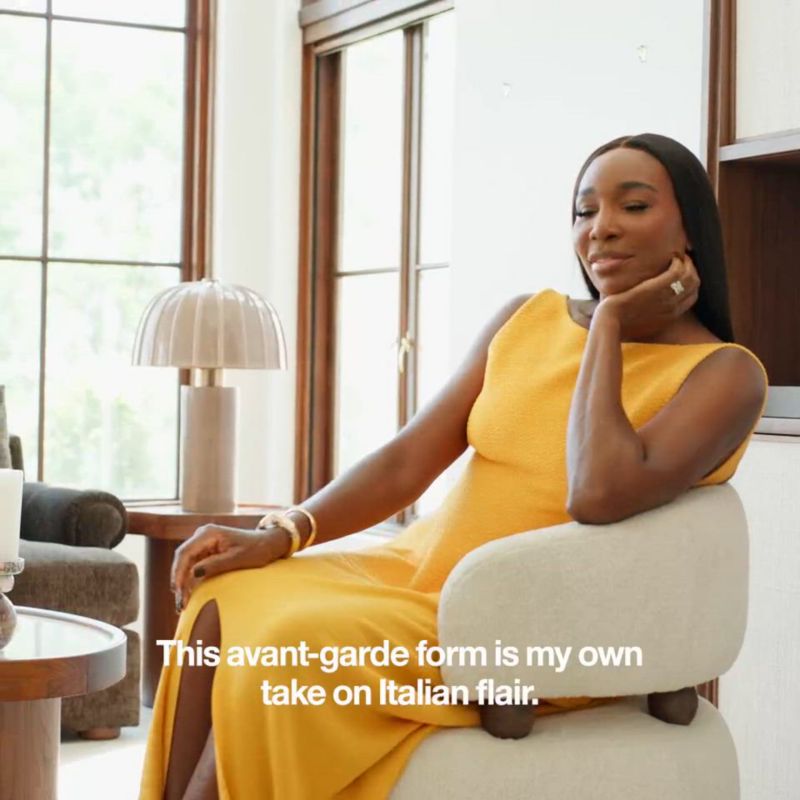 Play Game Point Swivel Accent Chair by Venus Williams - video 1 of 2
