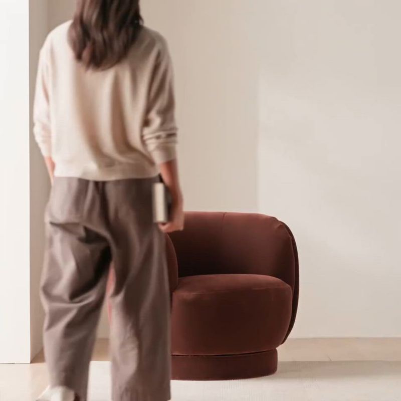 Play Vera Swivel Accent Chair - video 1 of 1
