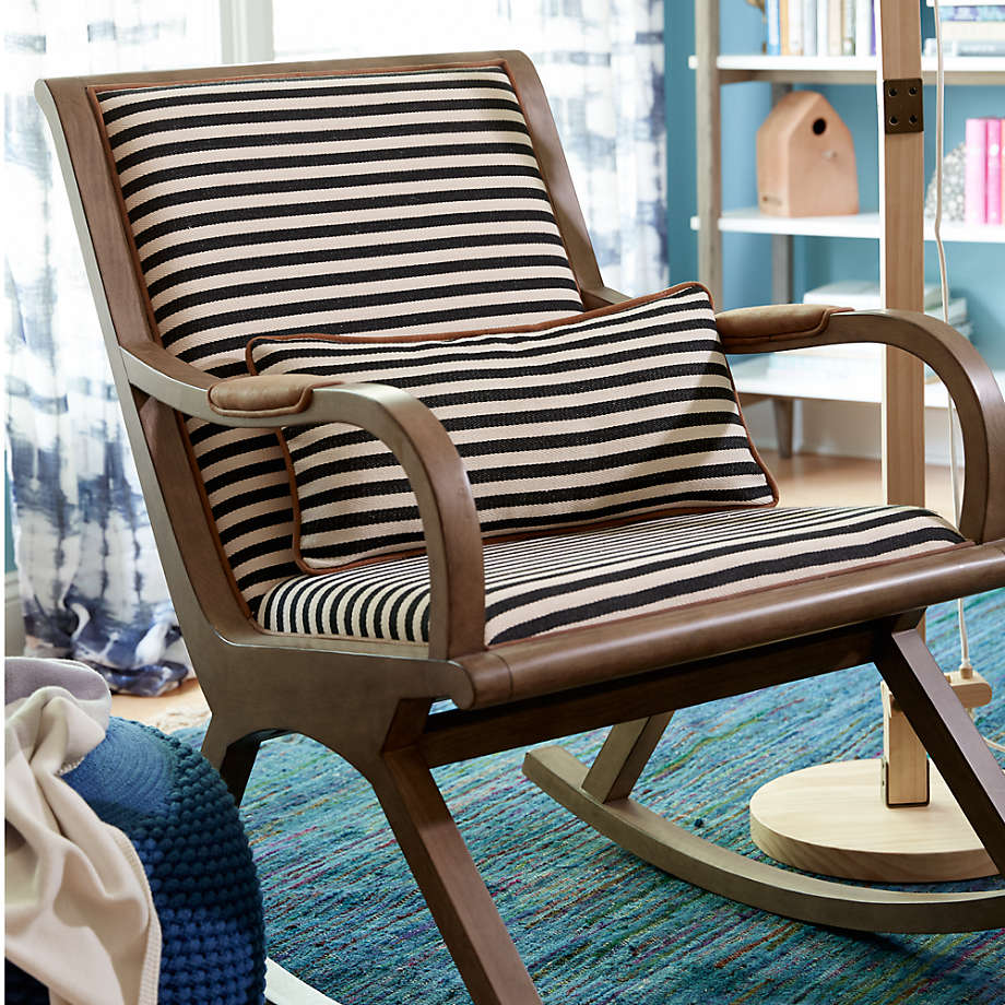 Crate and barrel bakersfield rocking chair new arrivals