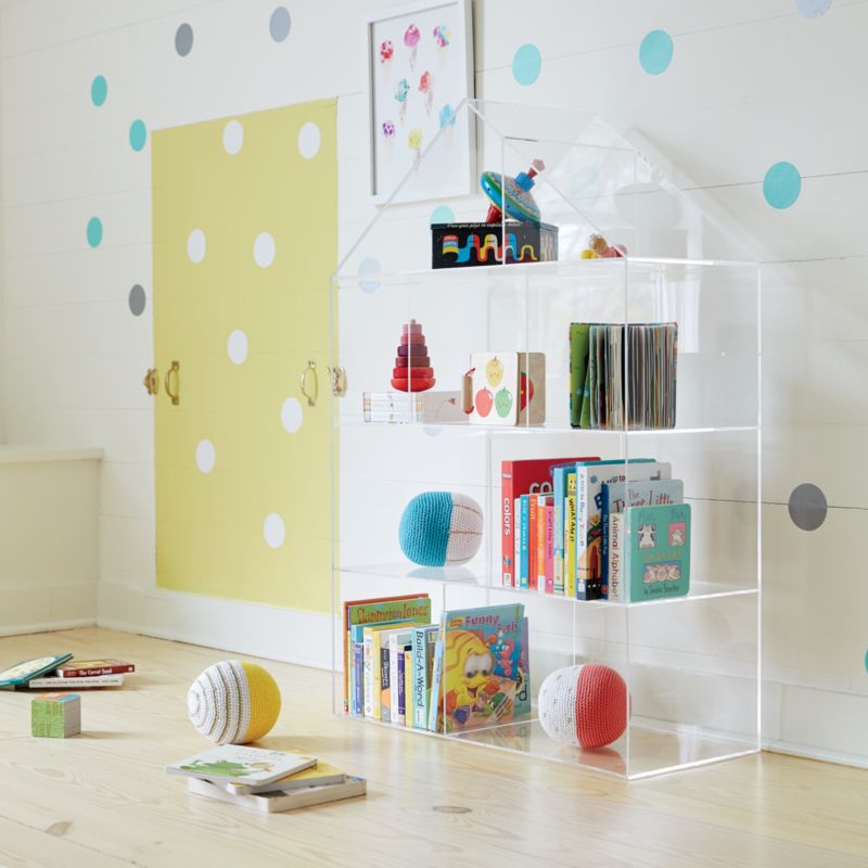 House-Shaped Acrylic Bookcase - image 4 of 11