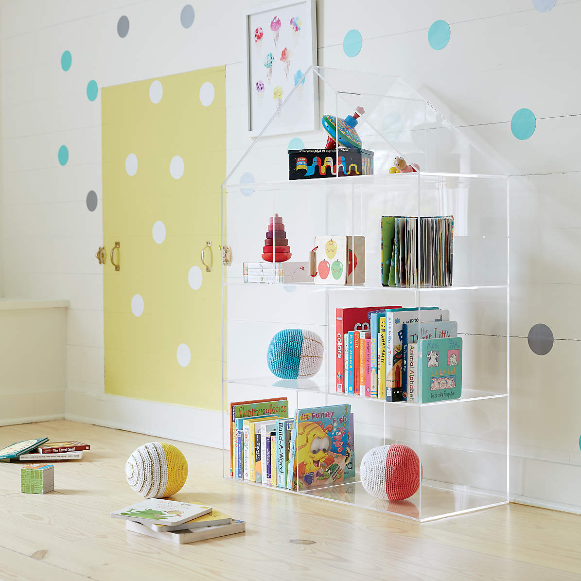 Acrylic House Kids Bookcase Reviews Crate Kids Canada
