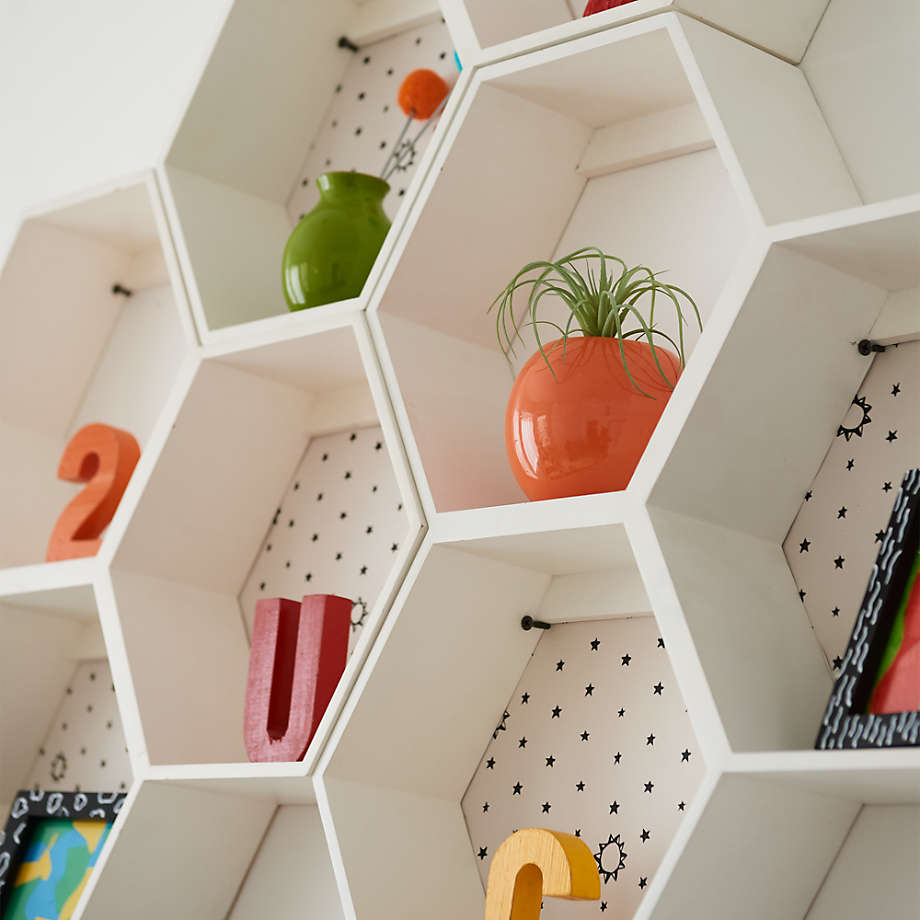 Hexagon shelves sale ikea