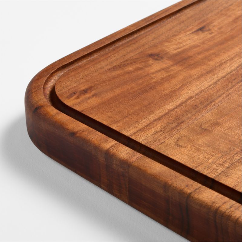 Acacia Wood Cutting Board with Tuscan Kitchen Marble Stand - image 4 of 5