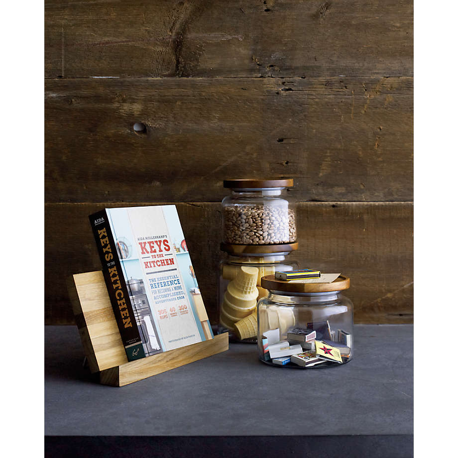 Montana Acacia and Glass Jars