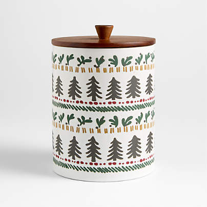 Nordic Fair Isle Cookie Jar