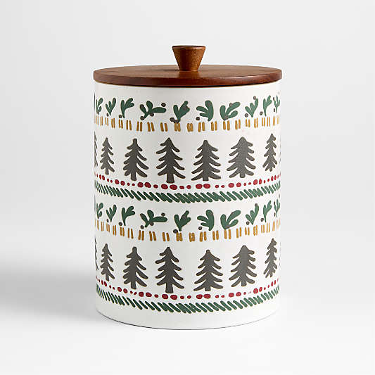Nordic Fair Isle Cookie Jar