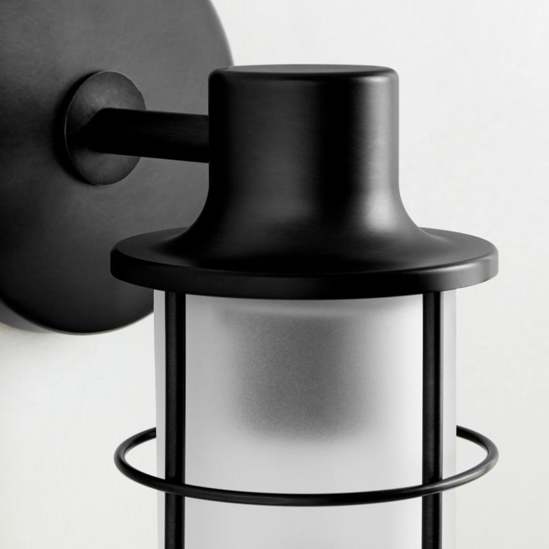 Fairfax Tall Black Metal Indoor/Outdoor Wall Sconce Light - image 6 of 7