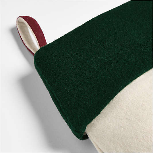 Fair Isle Friends Bear Christmas Stocking by Joan Anderson