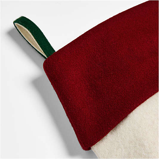 Fair Isle Friends Penguin Christmas Stocking by Joan Anderson